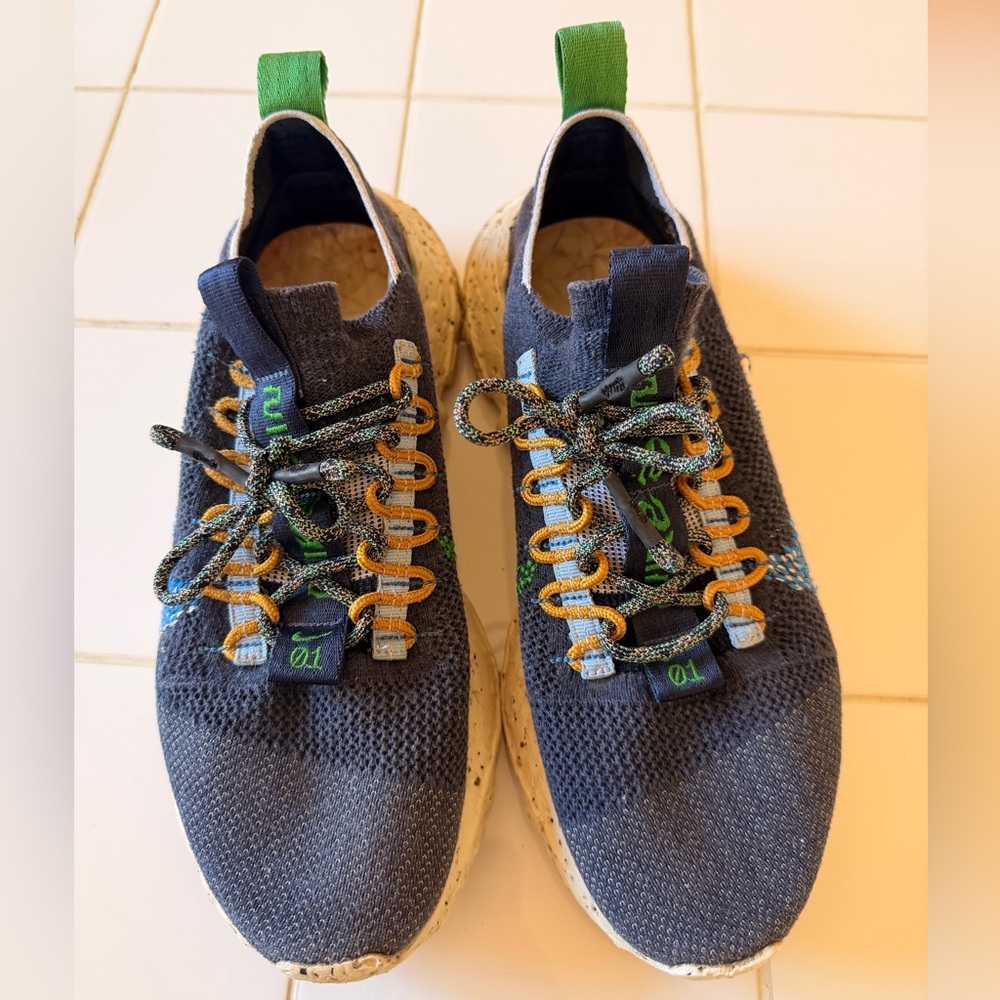 Nike Space Hippie 01 Men’s Shoes Size 9 Obsidian Signal Blue DJ3056-400